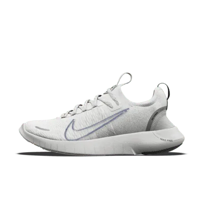 Nike Free RN By You Custom Men's Road Running Shoes - White/Platinum Tint/White