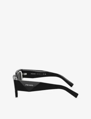 PRADA PR B17S Square-Frame Acetate Sunglasses detail 3