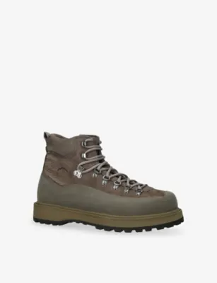DIEMME Roccia Vet Suede Boots - EUR 40 / 6 UK MEN in KHAKI, additional product view 3