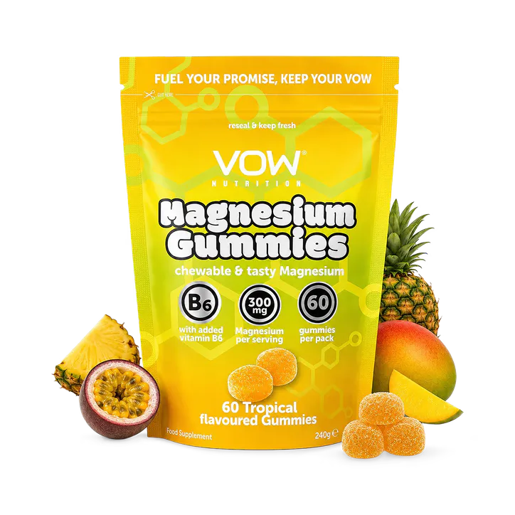 Vow Nutrition Magnesium Gummies Tropical 60 Gummies