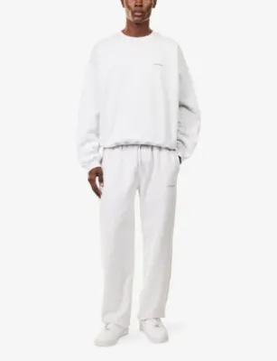 COLE BUXTON Relaxed-Fit Mini Logo Cotton Sweatshirt detail 2