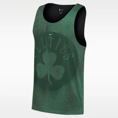 Nike Boston Celtics Standard Issue Nike Men's Mesh Basketball Jersey - Clover/Black