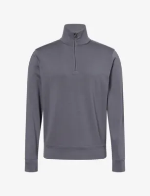 ORLEBAR BROWN Isar Half-Zip Merino-Wool Sweatshirt