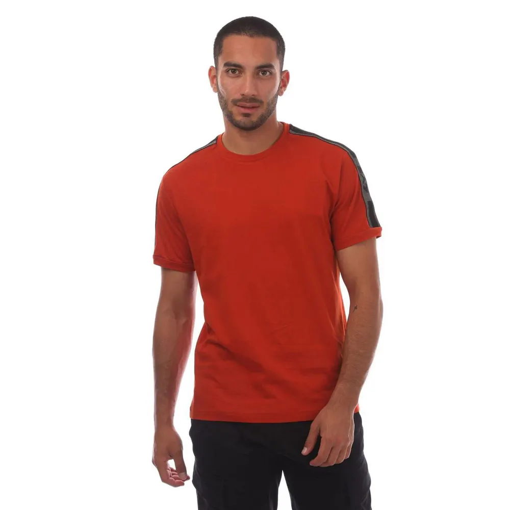 EA7 Logo Series Cotton-Jersey T-Shirt