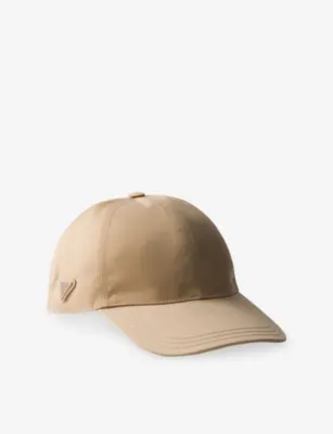 PRADA Re-Nylon Logo-Plaque Baseball Cap - XXL