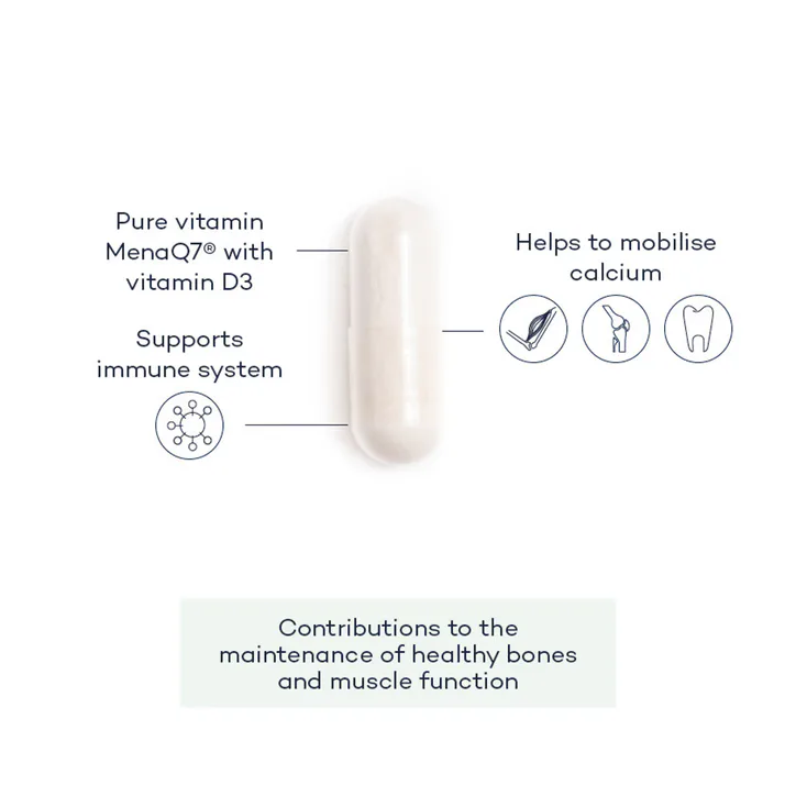 FutureYou Cambridge Super Vitamin D+ K2 28 Capsules detail 3