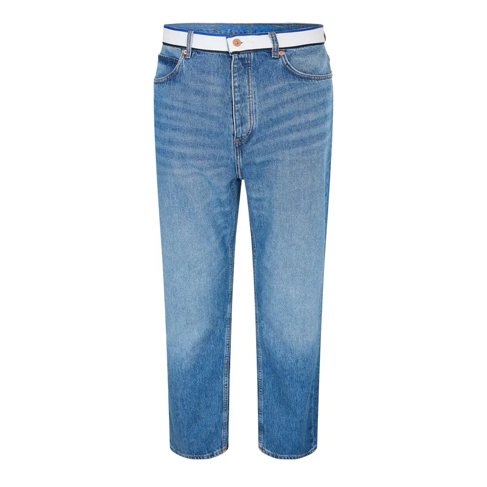 Hugo Men's Nate/Tape Wide Leg Jeans