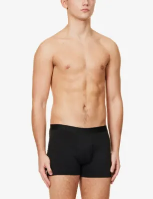 FALKE Pack of Two Stretch Cotton-Blend Boxers detail 3