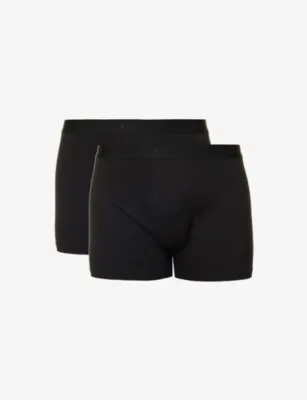 FALKE Pack of Two Stretch Cotton-Blend Boxers