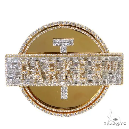 RINA - For Him CUSTOM Custom Made Logo Pendant 68931 in Rose Gold – Pendant