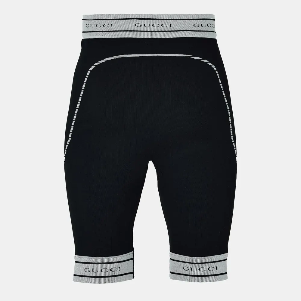 Gucci Men's Fleece Jogger Shorts detail 2