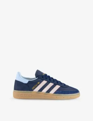 ADIDAS Handball Spezial Suede Low-Top Trainers - 3.5 in DARK BLUE QUARTZ SKY – Mens | Trainers | Lace up trainers