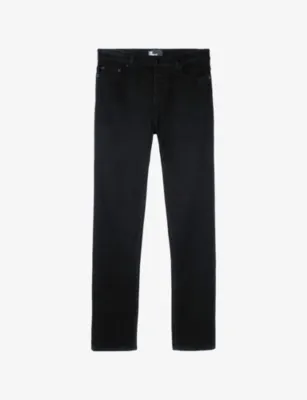 THE KOOPLES Slim-fit straight-leg stretch-denim jeans