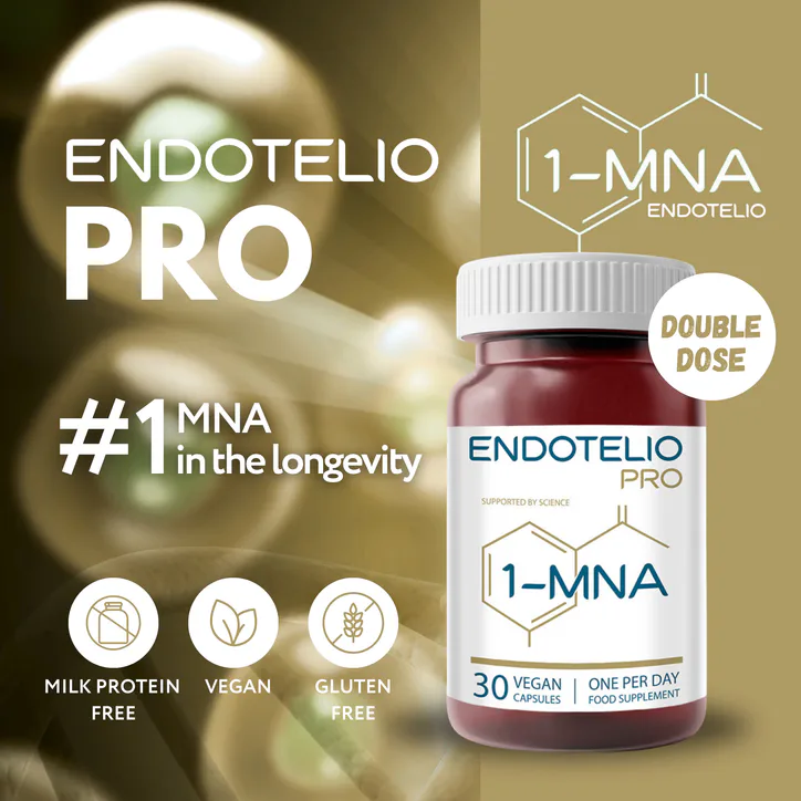Endotelio PRO 1-MNA 58mg 30 capsules – Health & Wellness > Energy > NAD