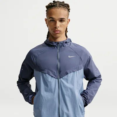 Nike Stride Men's Repel UV Running Jacket - Diffused Blue/Work Blue in Diffused Blue/Work Blue – Nike men's and unisex