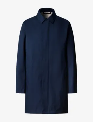 HACKETT Sloane Collared Woven Jacket in OLD NAVY – Mens | Coats & jackets | Macs & Trenches