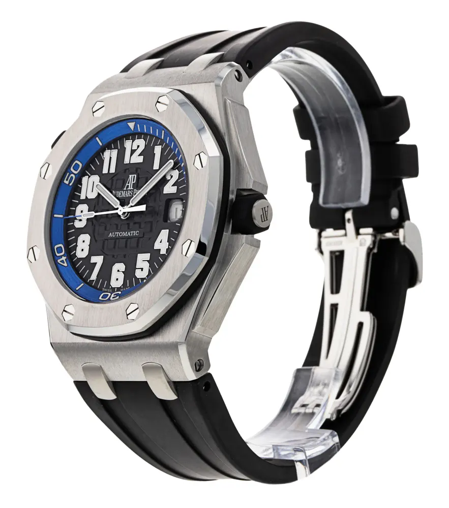 Audemars Piguet Royal Oak Offshore 15701ST.OO.D002CA.02 — 2008 — Excellent in Black Arabic, additional product view 2
