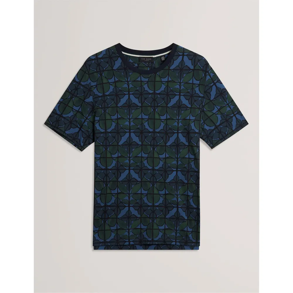 Ted Baker Men's Floral Long-Sleeve Patterned Shirt