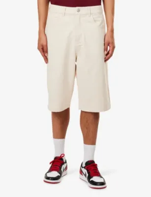 NEW ERA Athletics MLB Relaxed Denim Jorts detail 3