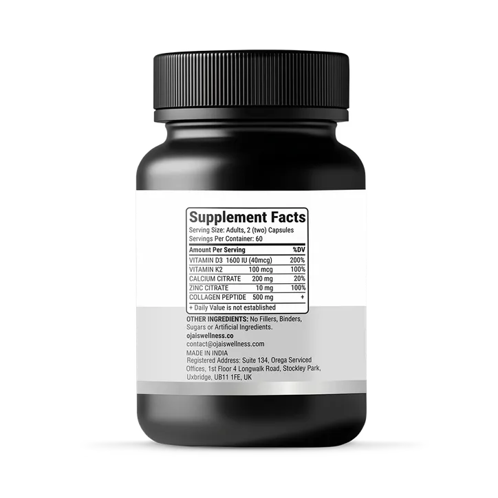 OJAIS BONE HEALTH SUPPORT 60 CAPS, additional product view 2