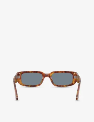 PERSOL PO3385S Mel Rectangle-Frame Acetate Sunglasses detail 3