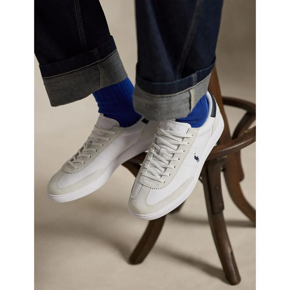 Polo Ralph Lauren Men's Bedford Rib Low-Top Trainers detail 3