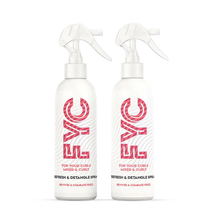 FYC For Your Curls Refresh and Detangle Spray for Curly Hair 2 x 250ml