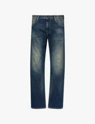 REPLAY Aideen Original Straight-Leg Denim Jeans - 36/32 in DARK BLUE – Mens | Jeans | Straight Leg