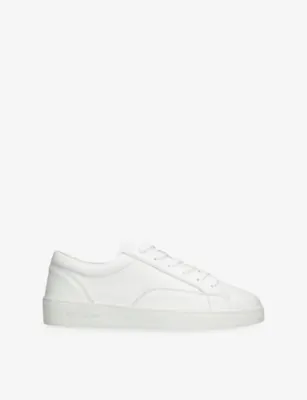 JUDE LLOW Nico Leather Trainers - EUR 41 / 7 UK MEN in WHITE – Mens | Trainers | Lace up trainers