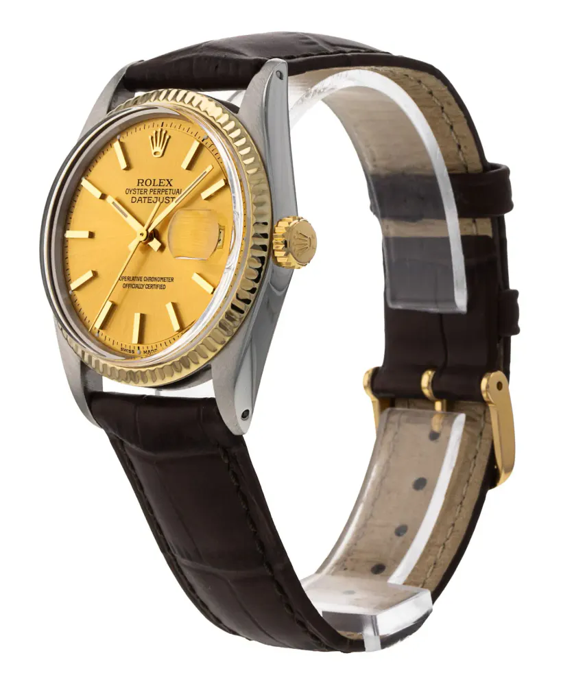 Rolex Datejust 16018 — 1968 — Very good in Champagne Baton, additional product view 2