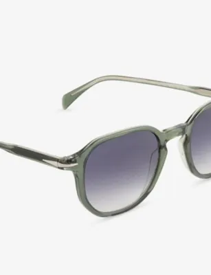 EYEWEAR BY DAVID BECKHAM 1140/S Round-Frame Acetate Sunglasses detail 2