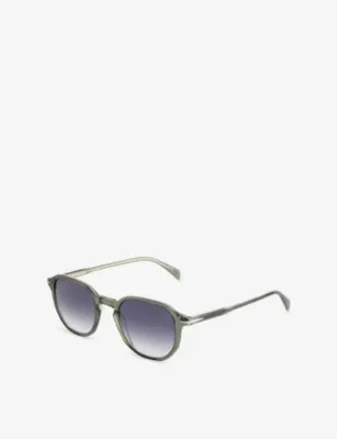 EYEWEAR BY DAVID BECKHAM 1140/S Round-Frame Acetate Sunglasses detail 3