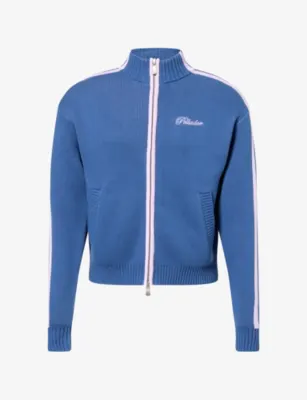 PELLADOR Contrast-Trim Cotton Knit Tracksuit Jacket