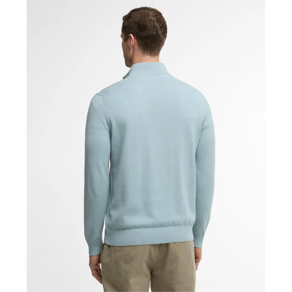 Barbour Mens Lingwood Half-Zip Sweater detail 3