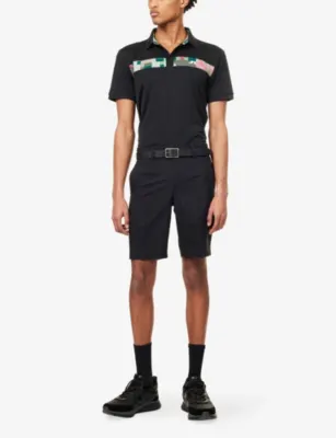 J.LINDEBERG Bridger Tour Woven Polo Shirt detail 2