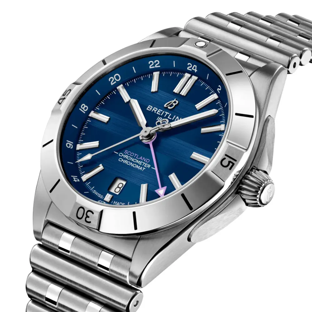 Breitling Chronomat GMT Six Nations Scotland Limited Edition 40mm Mens Watch detail 3