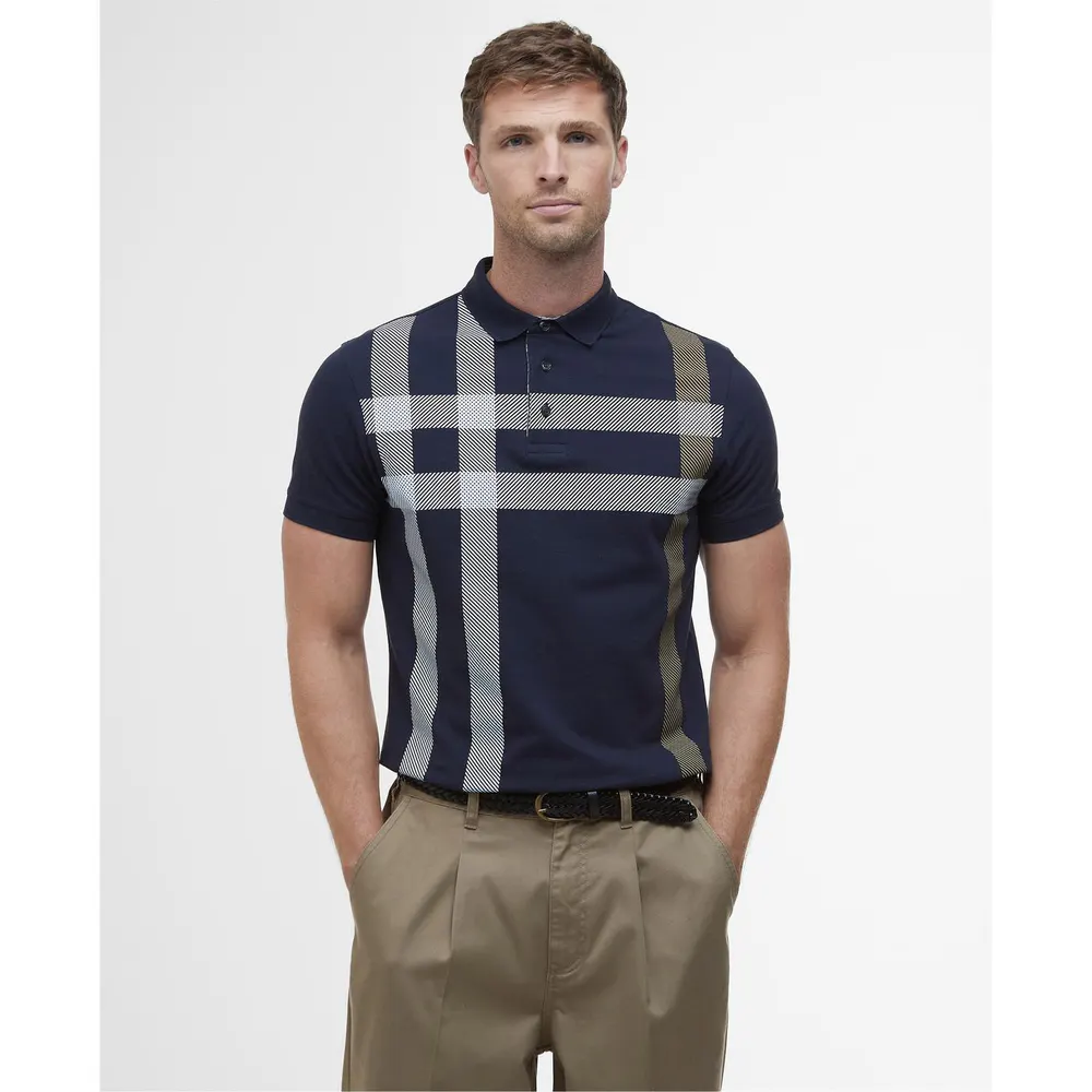 Barbour Mens Blaine Polo Shirt detail 2