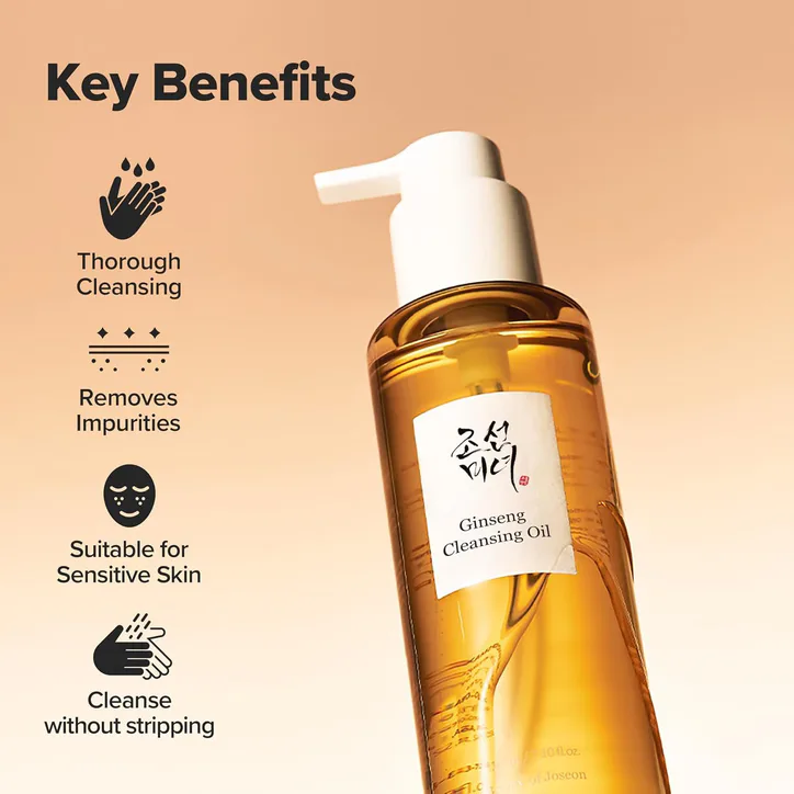 BEAUTY OF JOSEON Ginseng Cleansing Oil 210ml, additional product view 3
