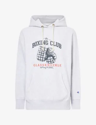 CHAMPION X THE GENTLEMAN Champion x The Gentlemen Boxing Club Cotton-Jersey Hoody