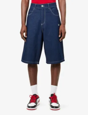 NEW ERA New York Yankees MLB Relaxed Denim Jorts detail 3