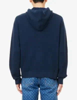 DAILY PAPER Logo-Embroidered Rib-Knit Hoody detail 3