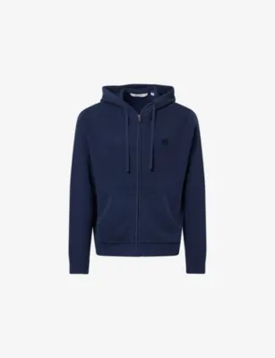 DAILY PAPER Logo-Embroidered Rib-Knit Hoody