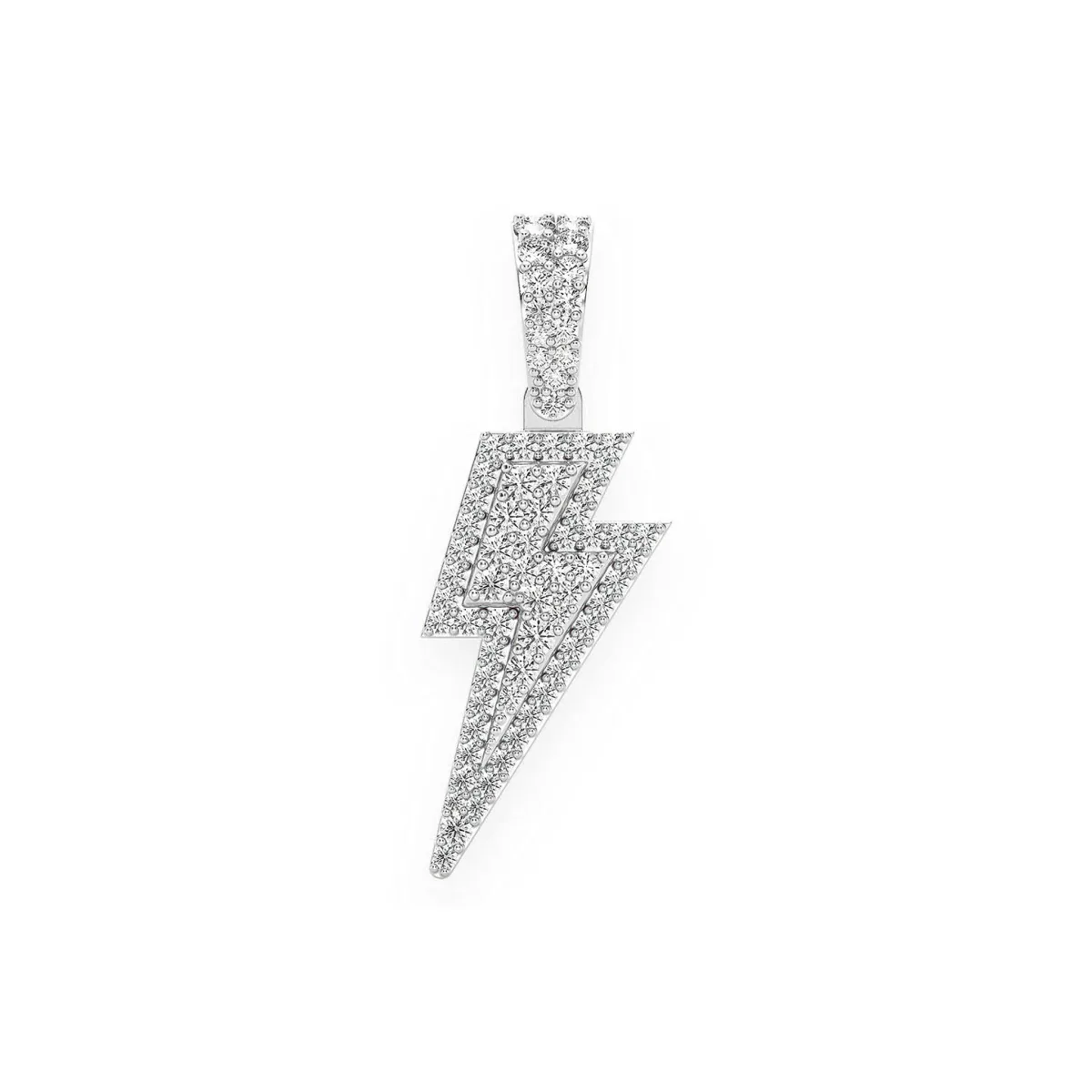 For Him Super Lightning Pendant in 0.40ctw / Rose Gold / Natural Diamond – Pendant
