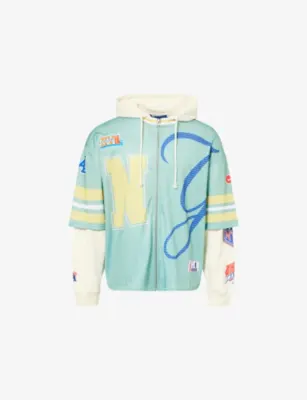 AWAKE NY Headcrack Champs Graphic Mesh Hoody
