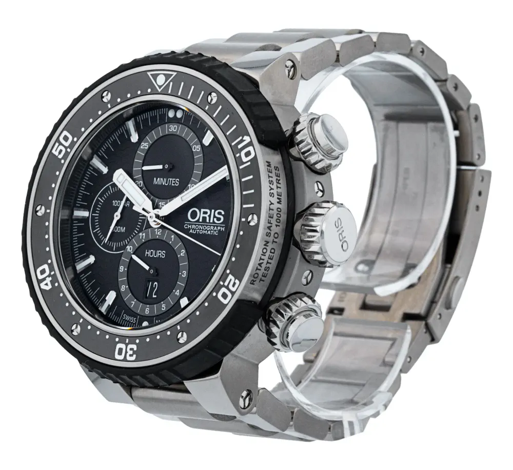 Oris ProDiver Chronograph 774 7727 71 54 — 2002 — Very good detail 2