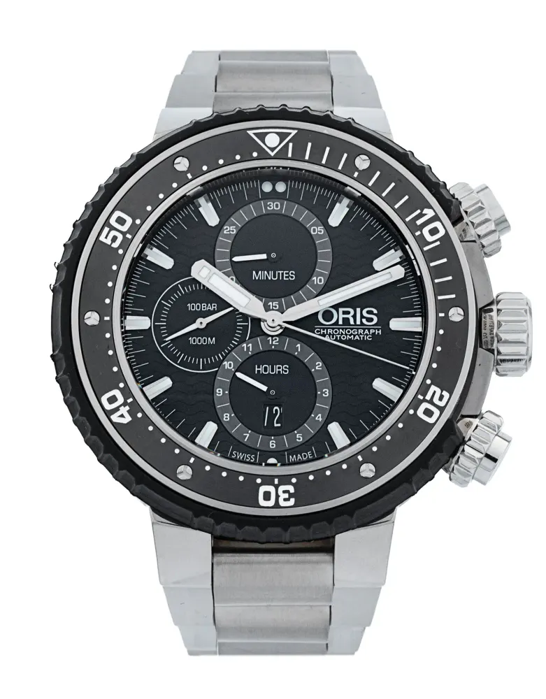 Oris ProDiver Chronograph 774 7727 71 54 — 2002 — Very good
