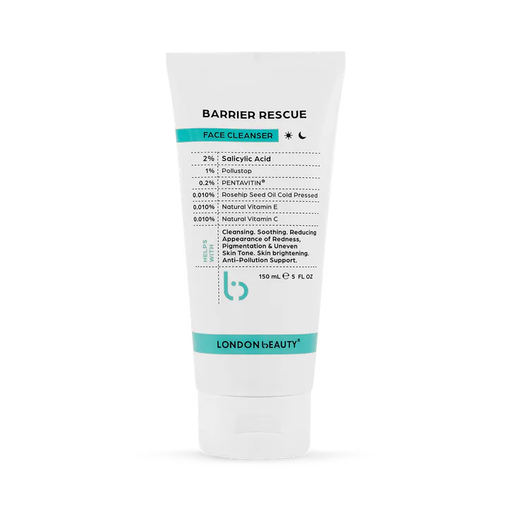 London Beauty Barrier Rescue Facial Cleanser 150ml