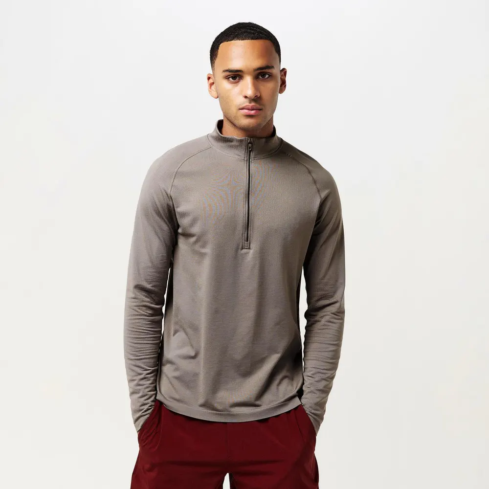 Lululemon Men's Long Sleeve Performance Gym Top detail 3