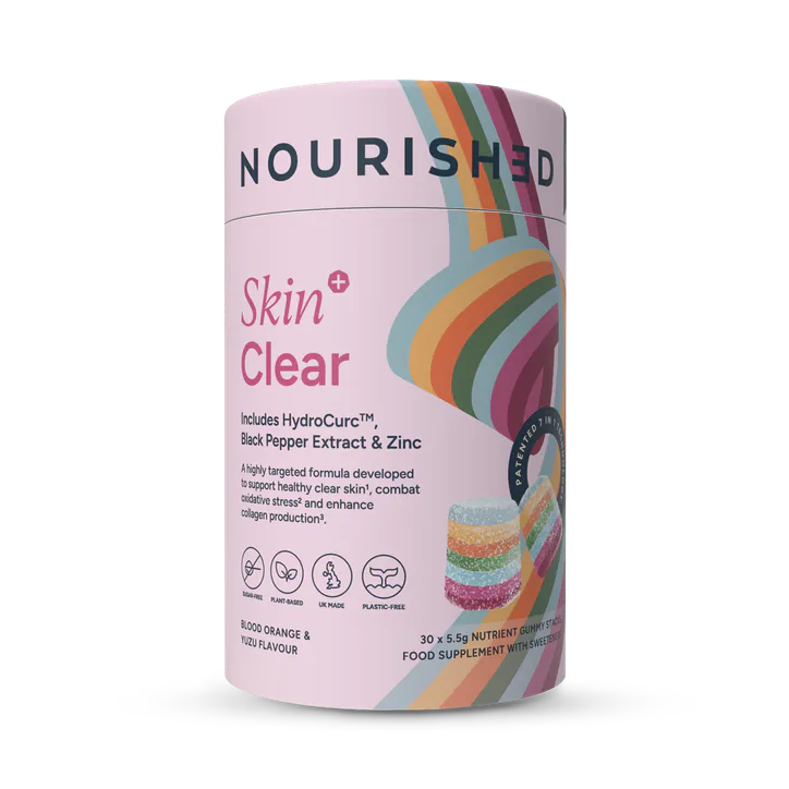 Nourished Skin+ Clear Nutrient Stacks 30 Gummies