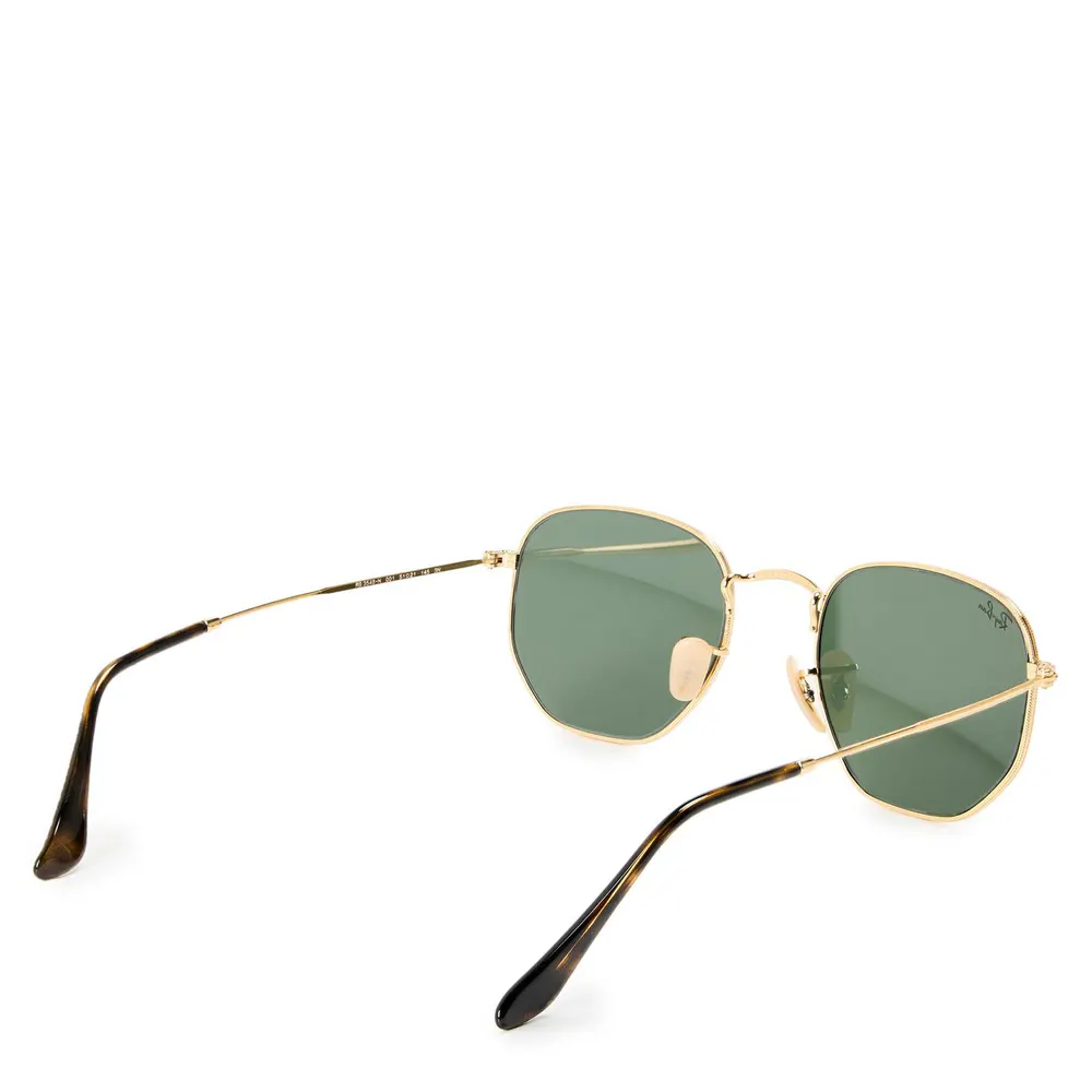Ray-Ban Gold 0rb3548n Octagonal Sunglasses detail 2